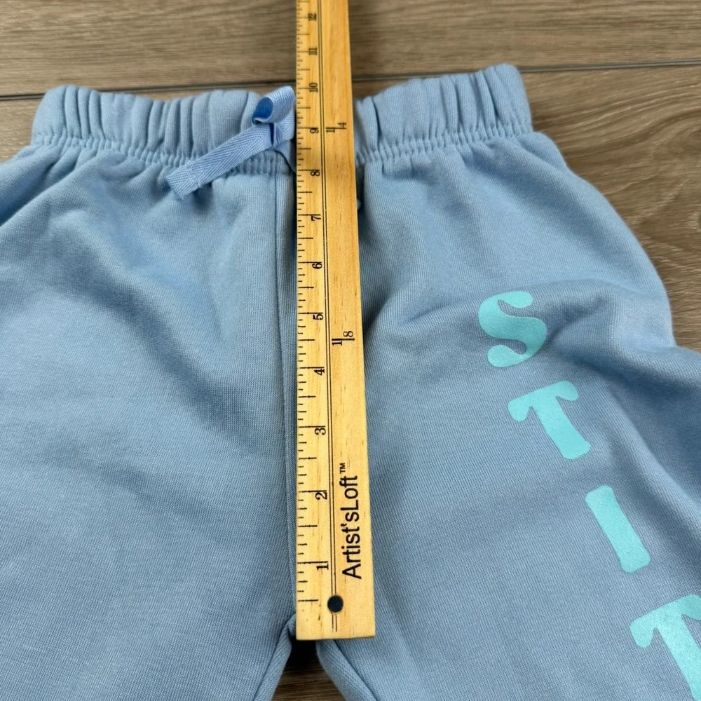 Disney Unisex Kids Stitch Graphic Jogger Sweatpants Blue Size 5